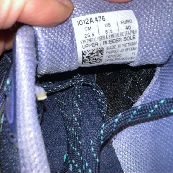 ASICS Gel-Venture 7 Blue Running Sneaker Women’s Size 8.5 1012A476-001 - Picture 2 of 7